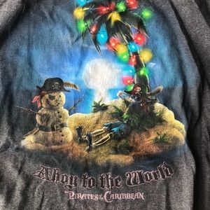 Disney Shirts - Disney pirates of the Caribbean Christmas tee XL Disney Shirts - Disney pirates of the Caribbean Christmas tee XL